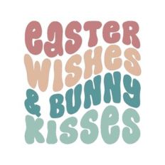 easter wishes and bunny kisses