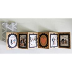 mini frame photo album accordion card and sleeve