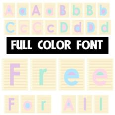 Free For All Color Font