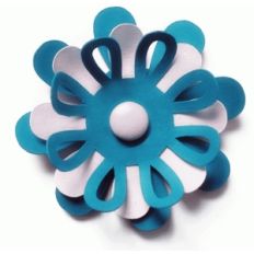 3d layered flower