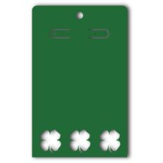 st. patrick's day earring card 12