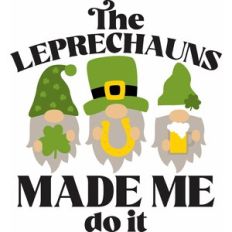 The Leprechauns Made Me