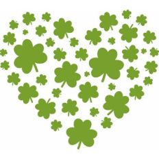 shamrock heart