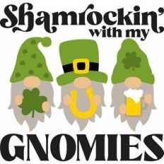 Shamrockin with my gnomies