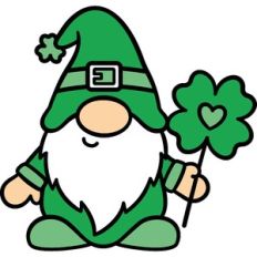 Gnome With Shamrock