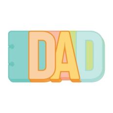 DAD MINI ALBUM - HOLE FOR 2 DISCS