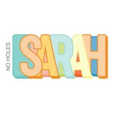 SARAH MINI ALBUM - NO HOLES