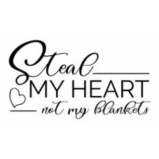 Steal My Heart Not My Blankets