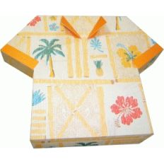 hawaiian style shirt gift box