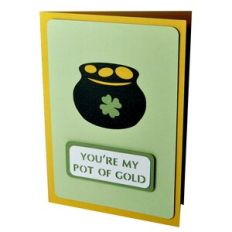 You’re My Pot of Gold Layered Stencil Card