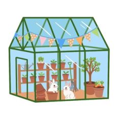 Bunny Garden Green House