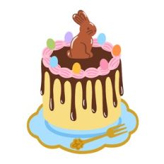 Easter Bunny Cake
