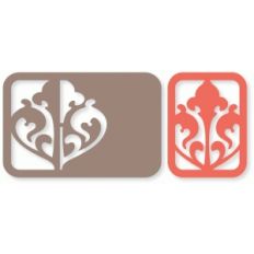 loni leah damask cards