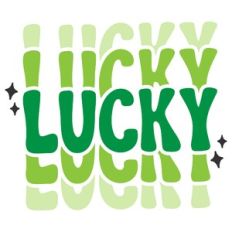 Lucky Retro Stacked Font