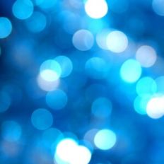 Blue Blurry Background Lights