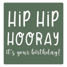 Hip Hip Hooray