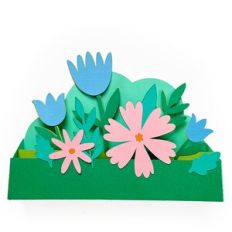 Flower Garden Box Card