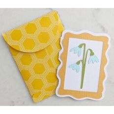 bluebell flower card and envelope