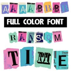 Ransom Time Color Font