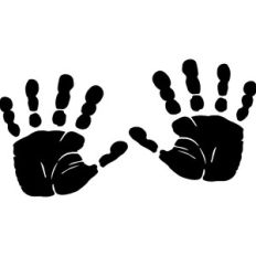 Baby handprint