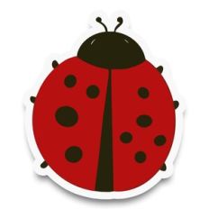 Lucky Ladybug Print and Cut
