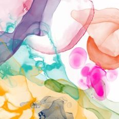 Rainbow Alcohol Ink Background