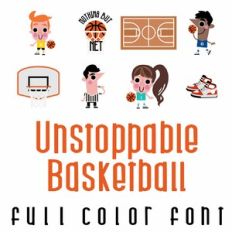 Unstoppable Basketball Full Color Font
