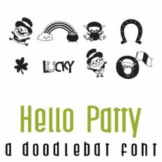 Hello Patty Doodlebat Font