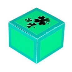 St. Patrick's Day Clover Top Box