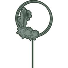 boho cactus cake topper