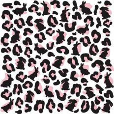 Easter Bunny Leopard Print