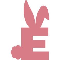 Easter Bunny Letter E