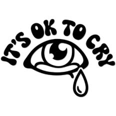 It's ok to cry