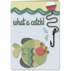 fish catch 5x7 card