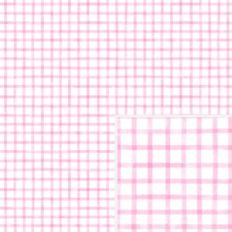Pink Watercolor Gingham
