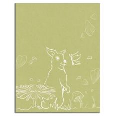 Easter Rabbit Spring Card Cover