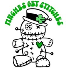 Pinches get stitches Voodoo Doll
