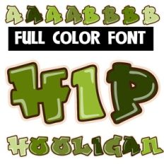 Hip Hooligan Color Font