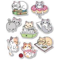 Funny Cats Planner Stickers