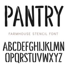 Pantry Font