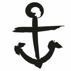 Painted Anchor