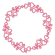 hearts wreath