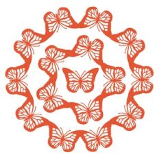 butterfly wreath