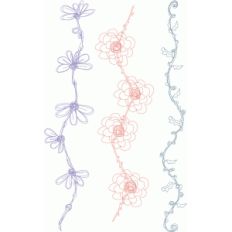 flowers and vines sketch