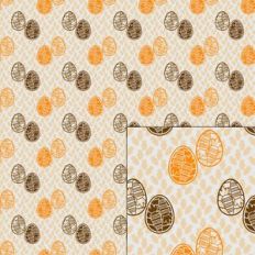 easter eggs pattern