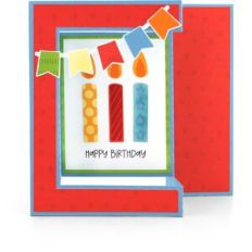 5X7 Birthday Fun Fold Card
