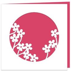 Tangled Flowers Aperture Card