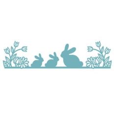 Mom and baby bunnies