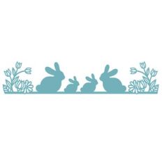 Easter bunny family