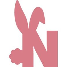 EASTER BUNNY LETTER N